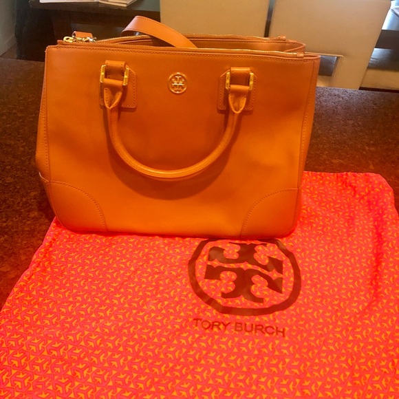Tory Burch Leather Tote - Picture 1 of 6